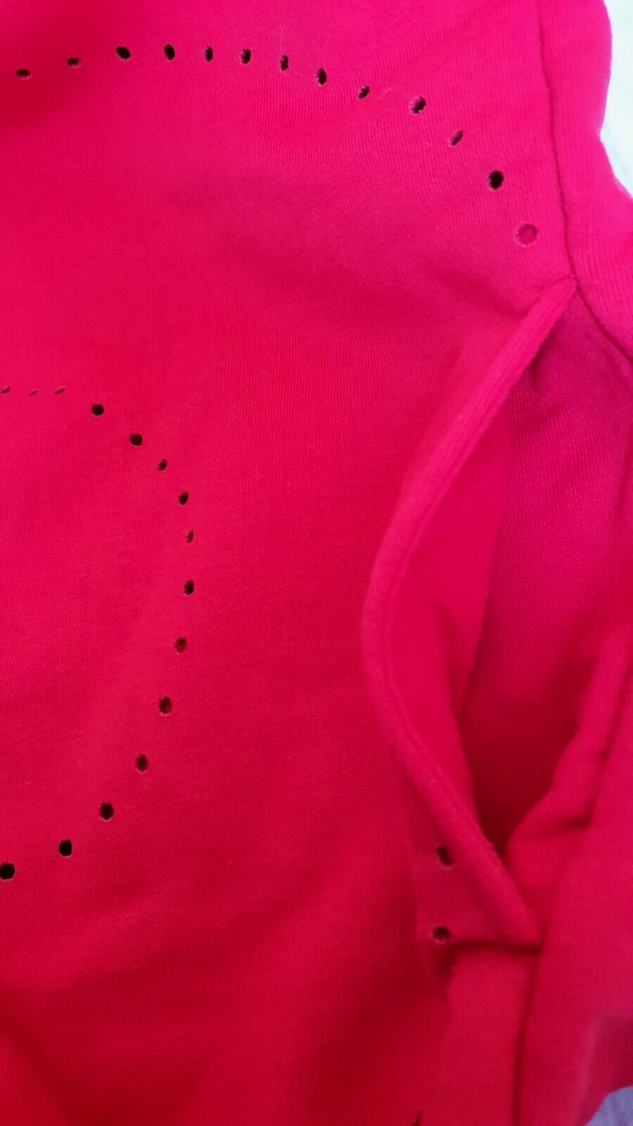 SS21 Supreme Laser Cut S Logo Hooded Sweatshirt Red Size XL