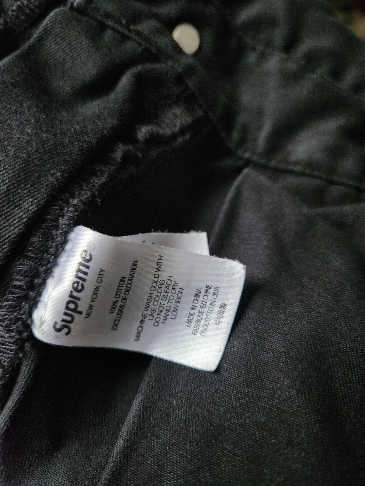 FW21 Supreme Zip-Off Utility Pant Black Trousers Shorts Size 30 W30 L30 S Small