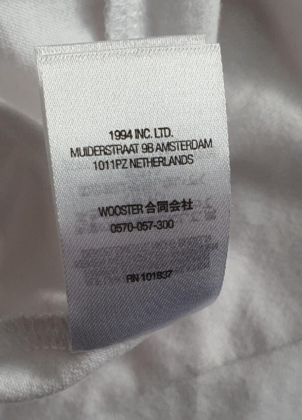 Camiseta FW21 Supreme Skyline S/S blanca talla M