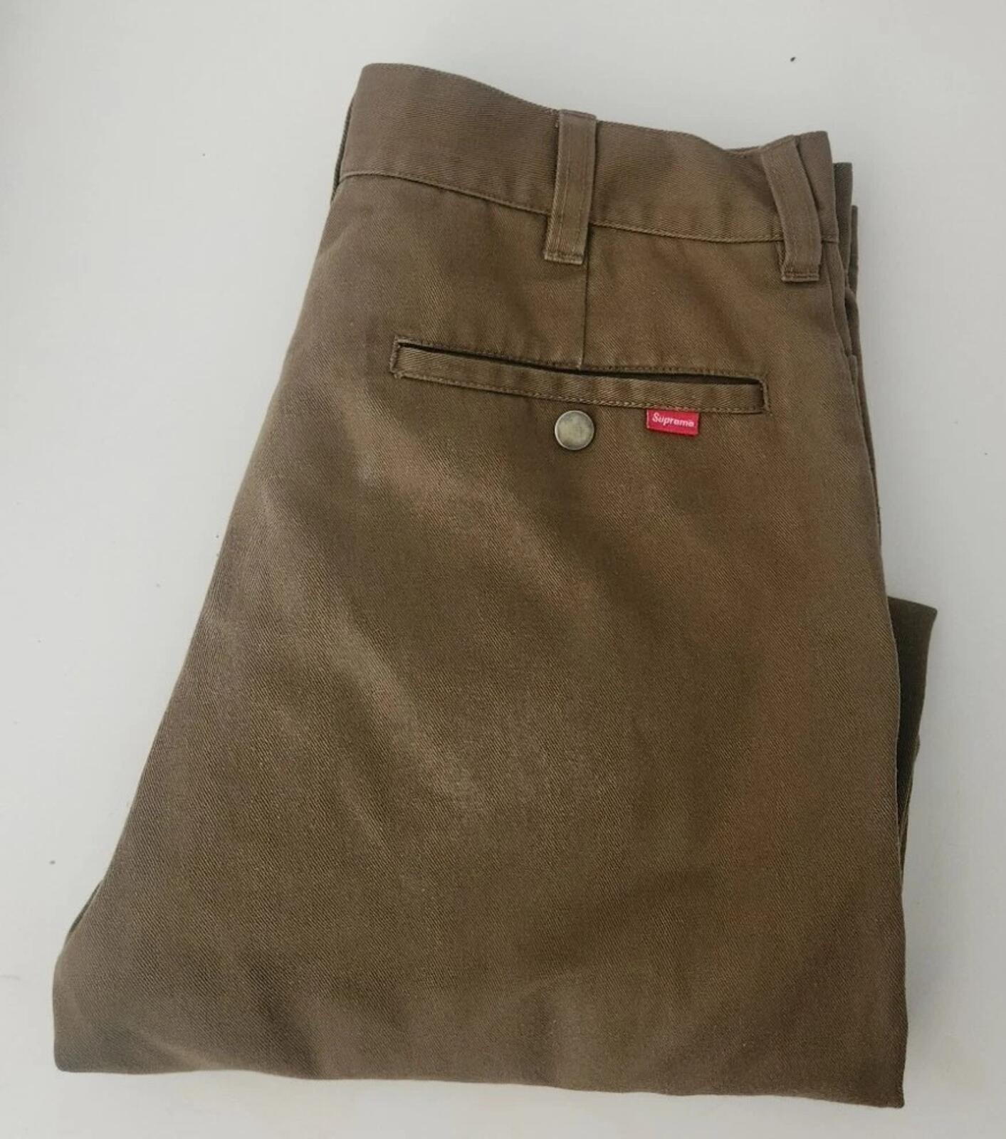 Pantalones de trabajo Supreme, talla 30, pantalones W30 L30, talla S pequeña
