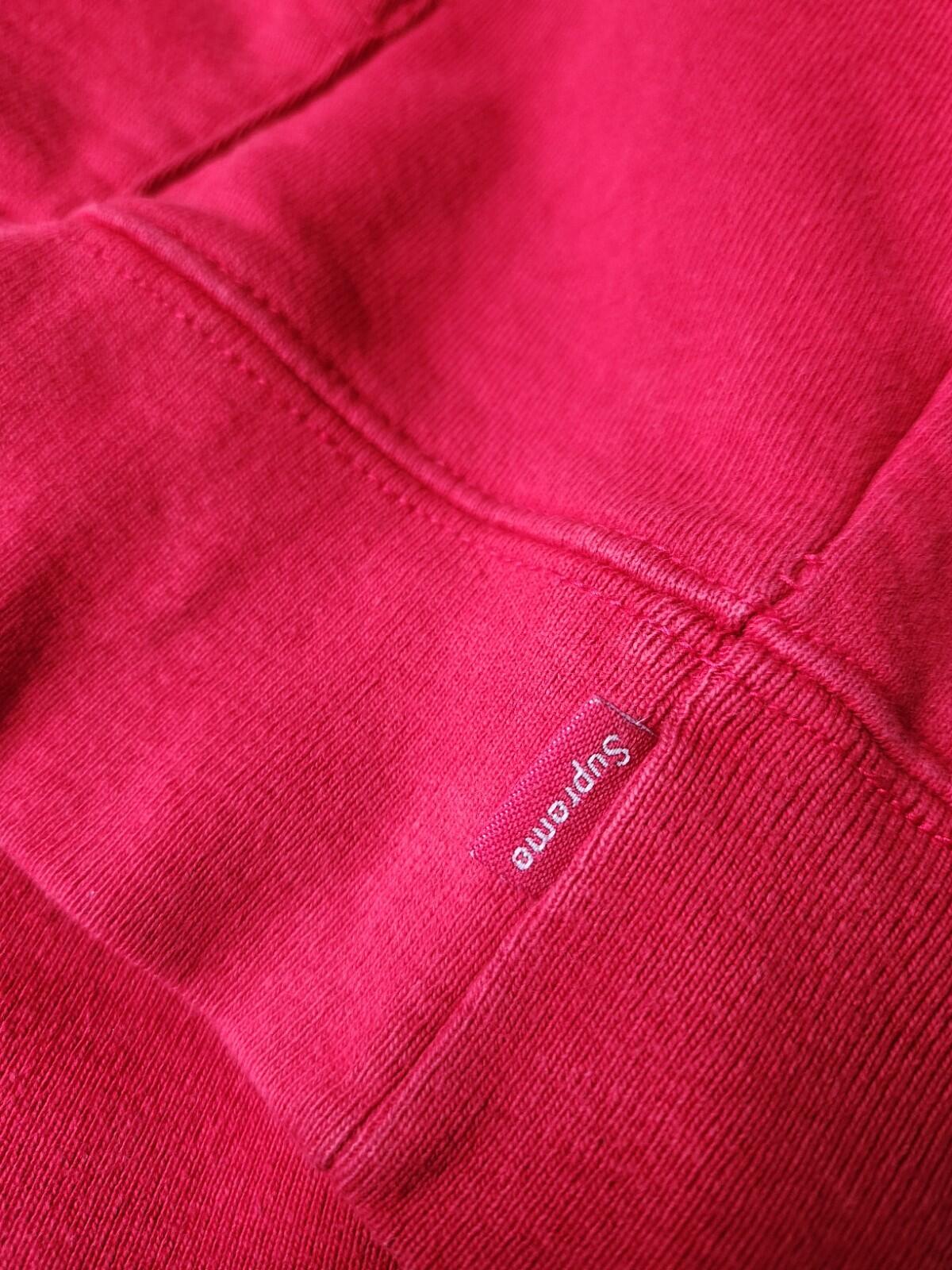 SS19 Supreme S Logo Colorblocked Hooded Sweatshirtsize M medium red hoodie