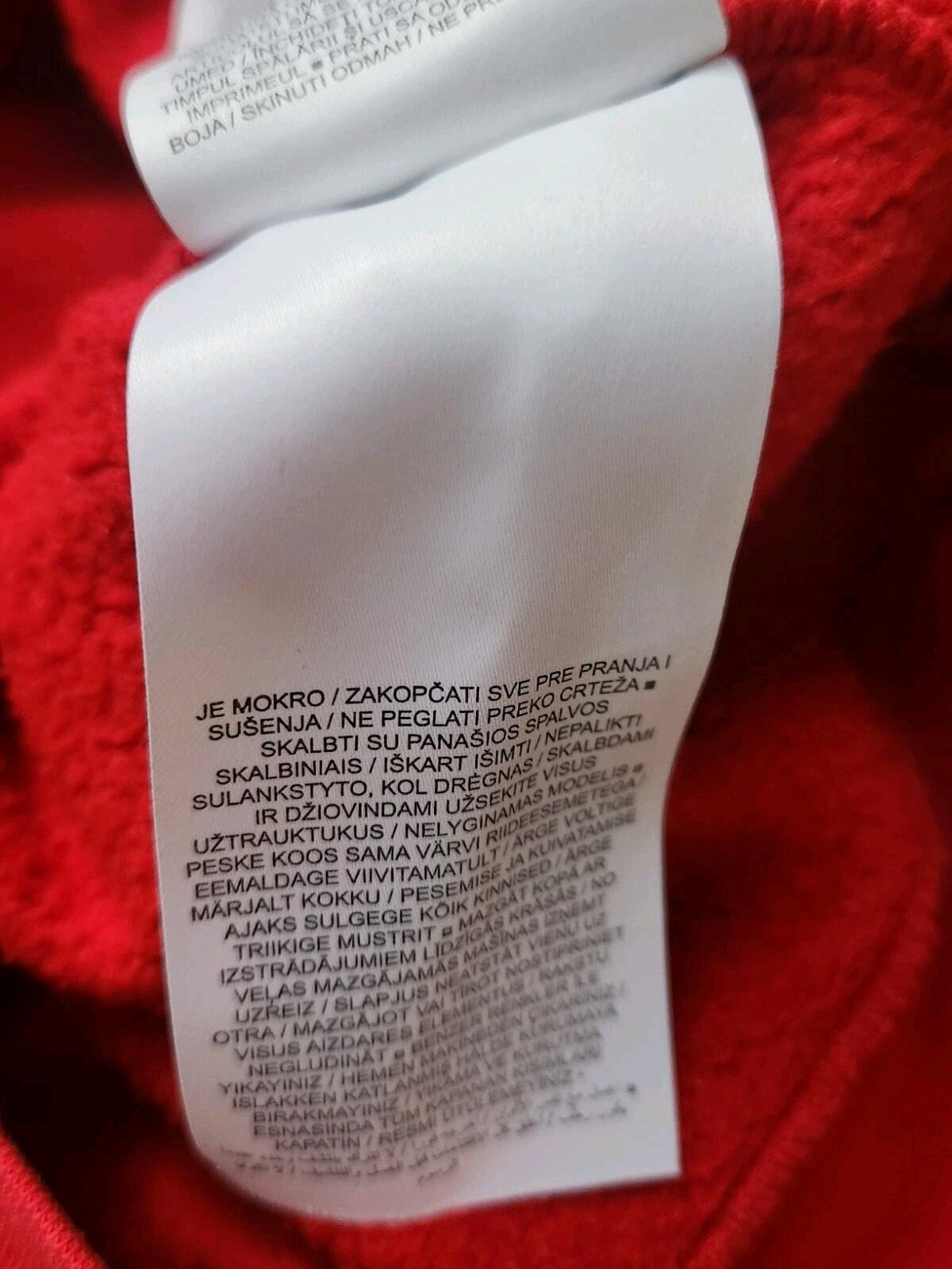 Sudadera con capucha y media cremallera roja Supreme Nike SS21, estampado de piel de serpiente, talla M