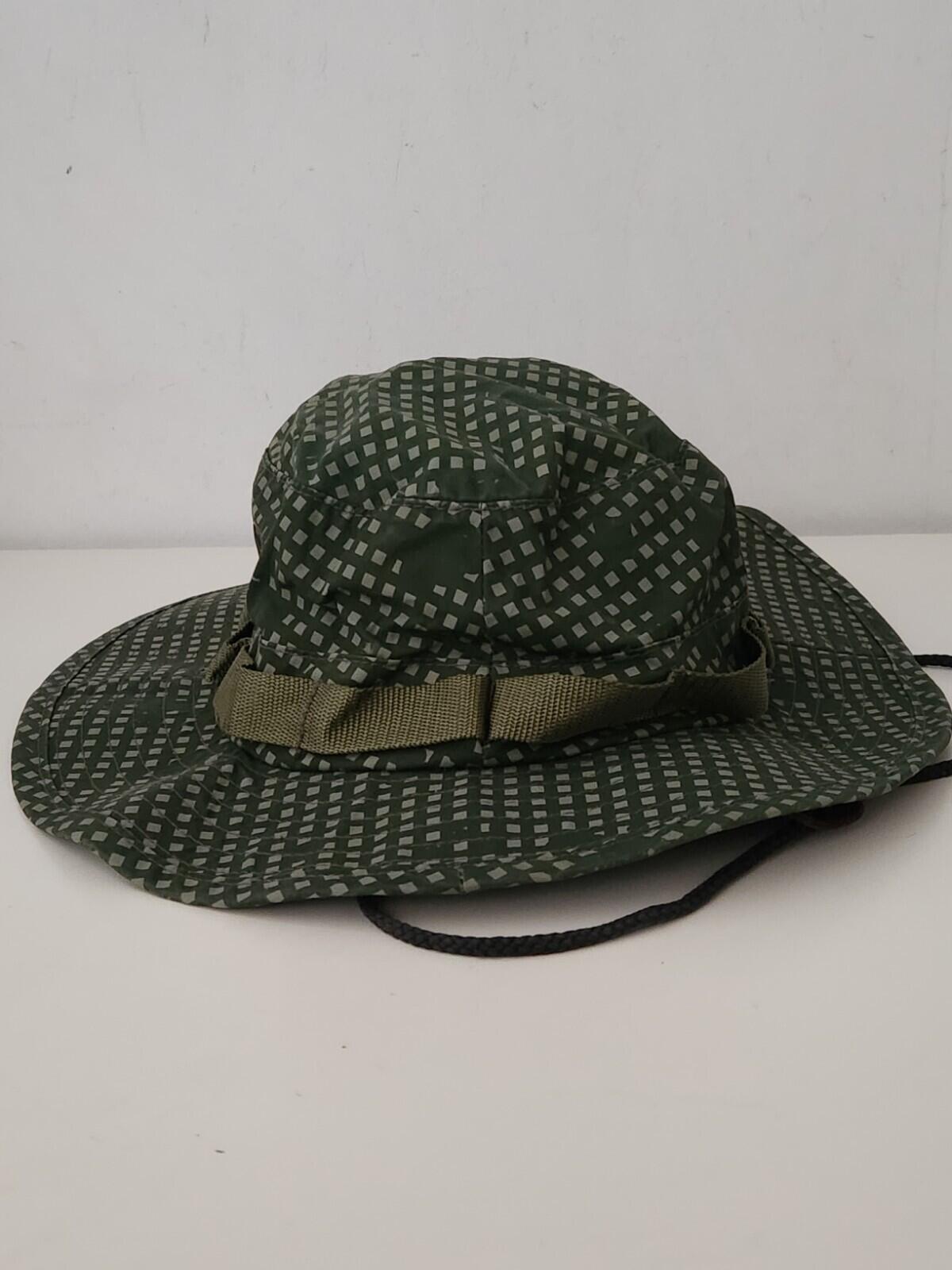 SS14 Supreme Grid Camo Boonie Bucket hat M/L Crusher Green Medium / Large Olive