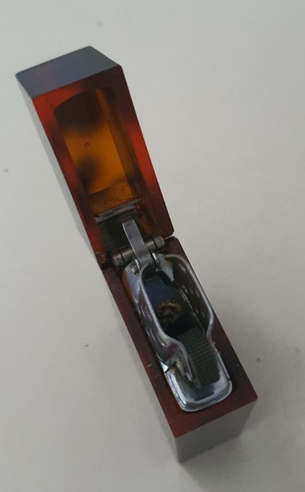 FW19 Supreme Tsubota Pearl Hard Edge lighter tortoise brown