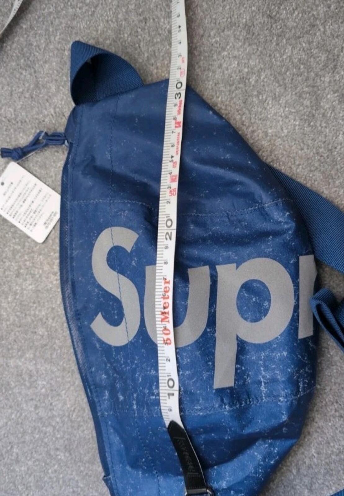 HW20 Supreme reflektierende gesprenkelte Gürteltasche wasserdichte Bauchtasche Schultertasche Royal