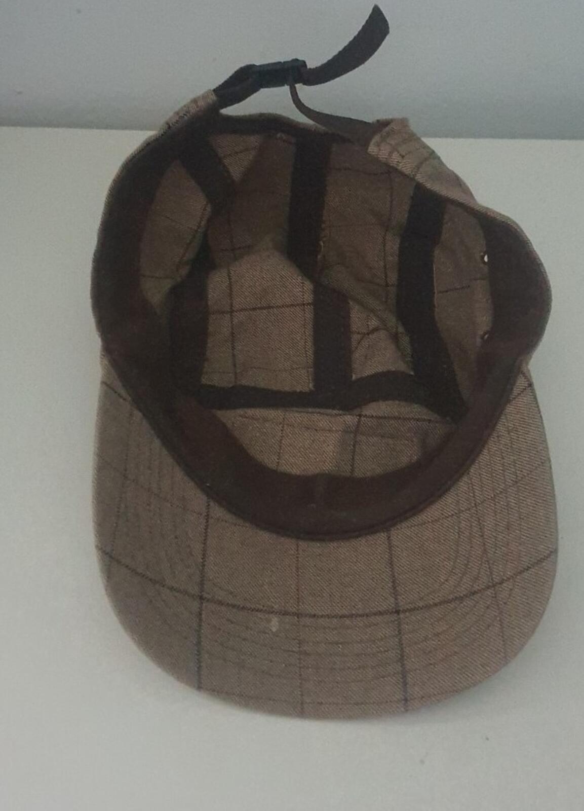 2002 Supreme Tweed Camp Cap Mütze Vintage Sehr selten Braun Beige