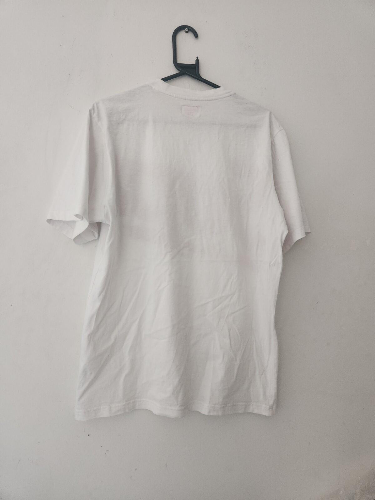 SS21 Supreme Intarsia Spellout S/S Top Tee White Size M