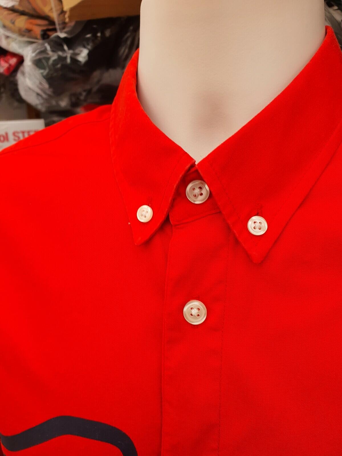 SS14 Supreme Competition shirt Red size M Medium button up