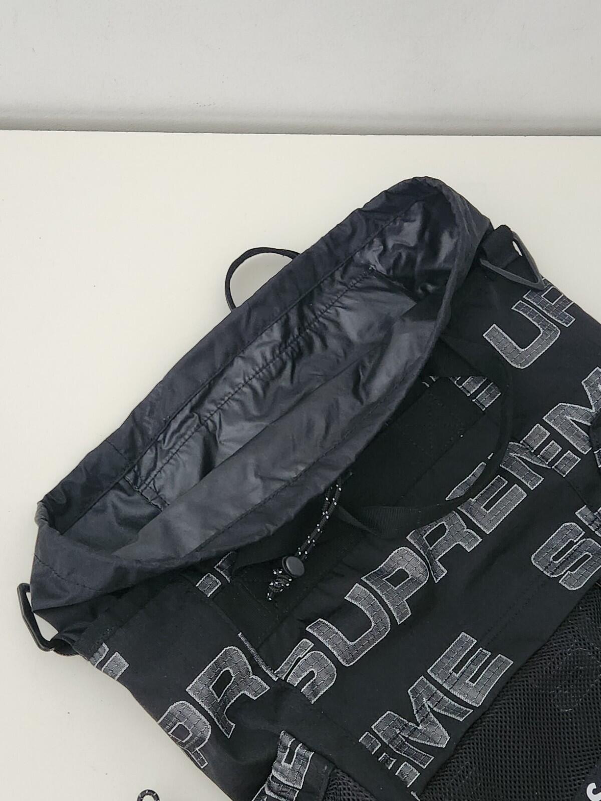 FW21 Supreme Utility Tote Black Bag Water Resistant Nylon