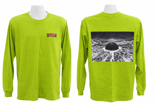 FW17 Supreme x Akira Neo-Tokyo L/S Tee Lime Größe M Anime