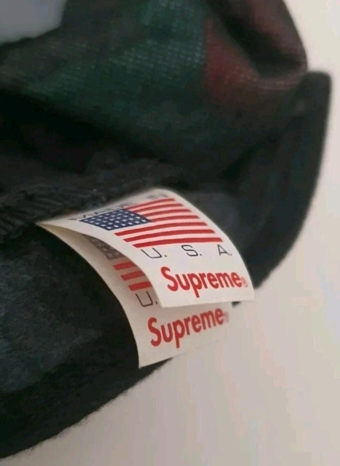 SS12 Supreme Apache Hawaiian 5panel FACTORY DEFECT 1/1 RARE Vintage 2012 Cap Hat