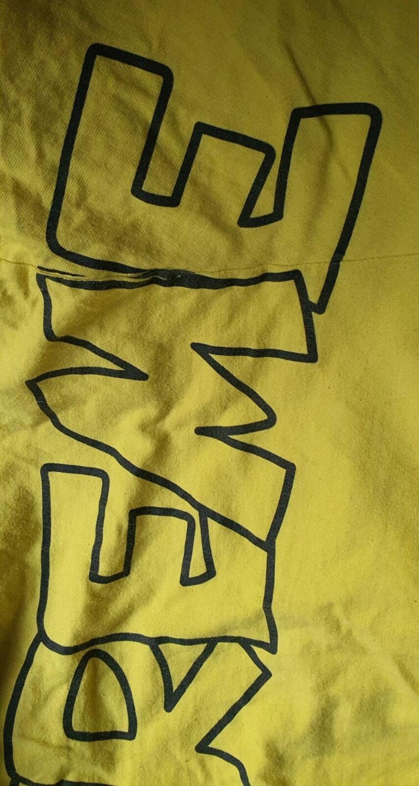 FW20 Supreme Pitufo Camiseta Amarilla Talla M