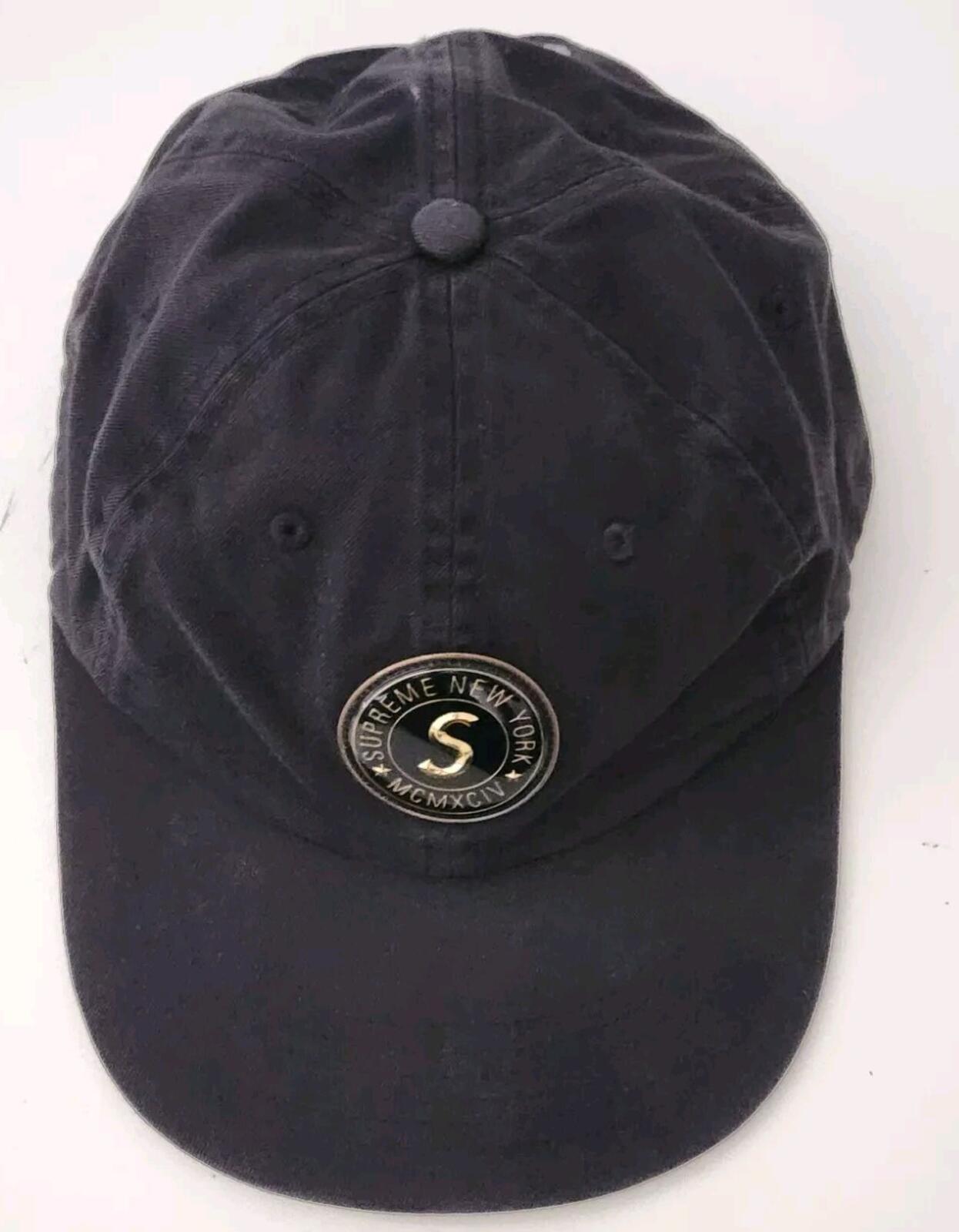 FW19 Supreme Chino Twill Gel S Logo 6-panel Green Hat Cap