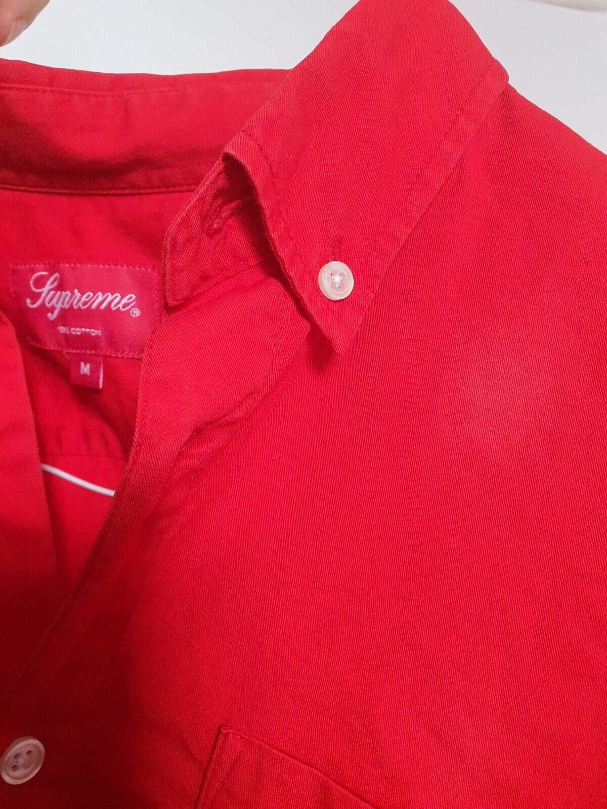 SS14 Supreme Competition shirt Red size M Medium button up