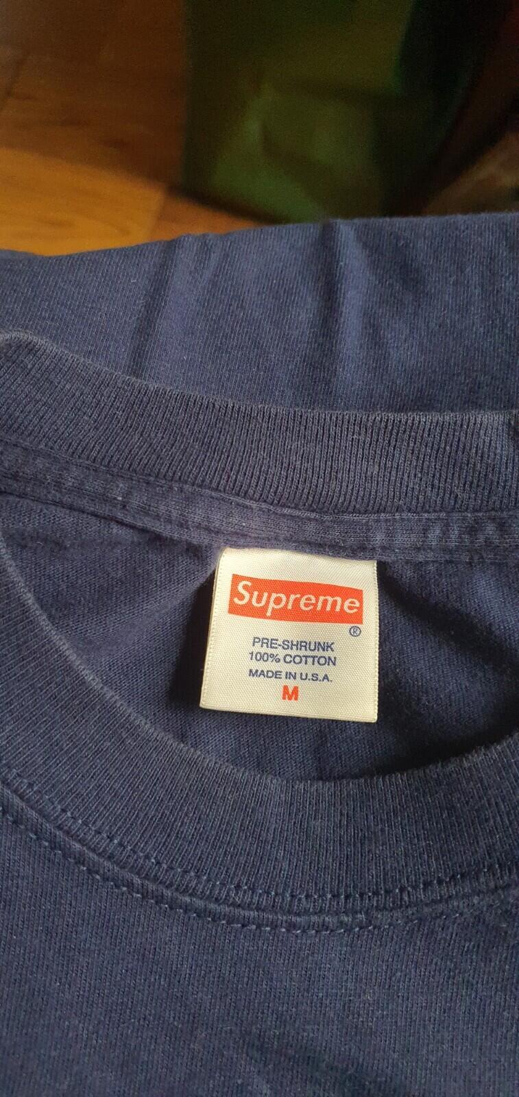 FW10 Supreme x Sean Cliver Pentagram L/S tee M medium T-shirt vintage Very Rare