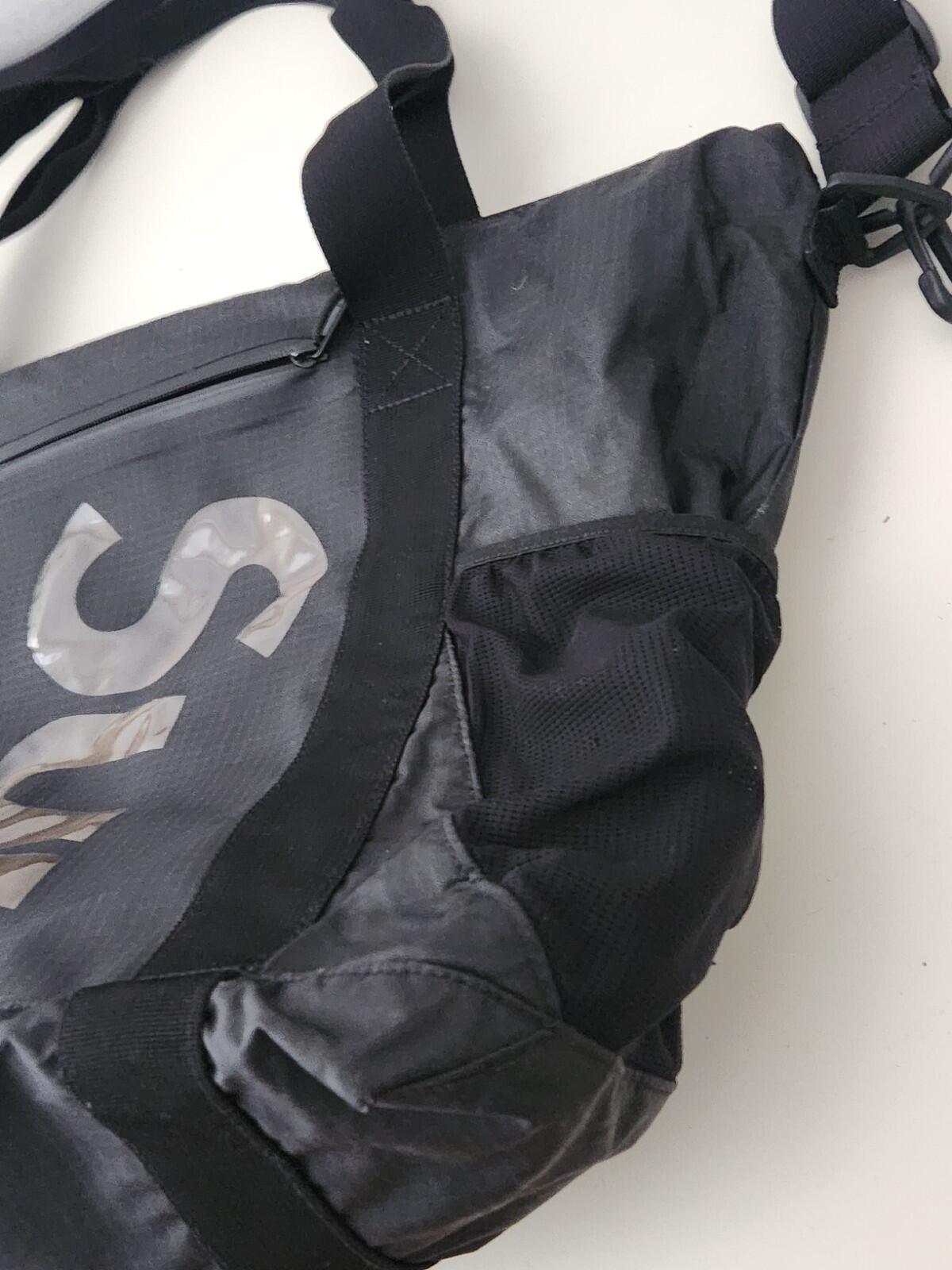 SS21 Supreme zip tote Black Bag Water Resistant Nylon