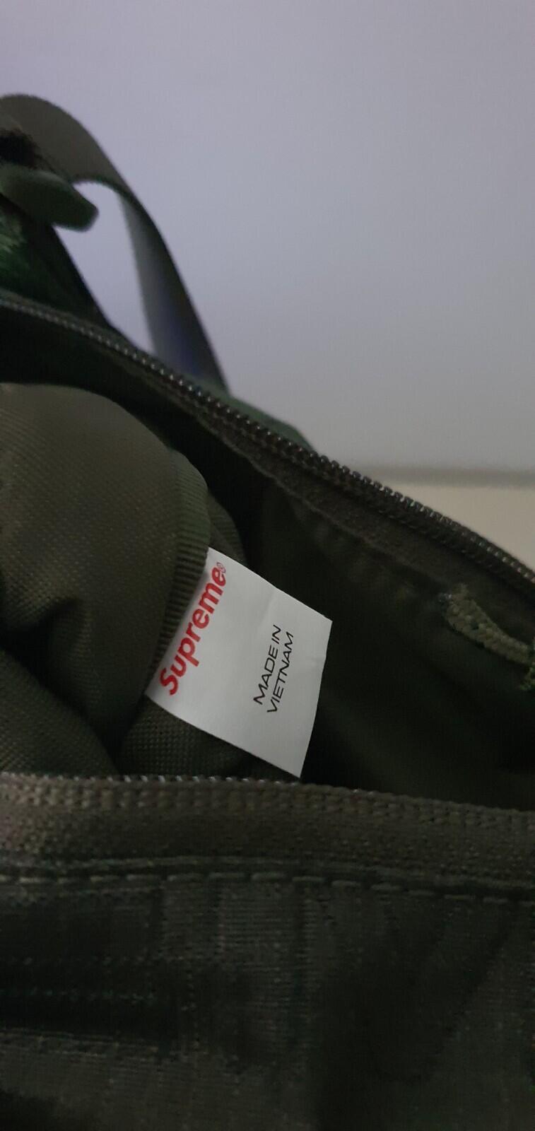 FW21 Supreme Side Bag Woodland Camo