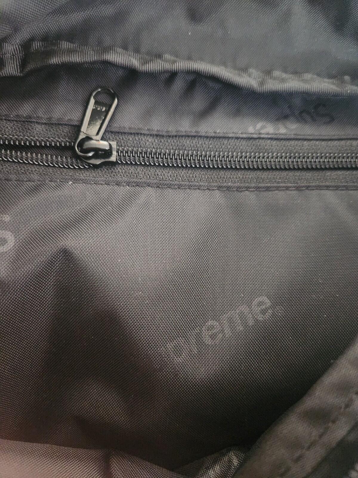 SS20 Supreme waist bag Black Shoulder Belt Cordura