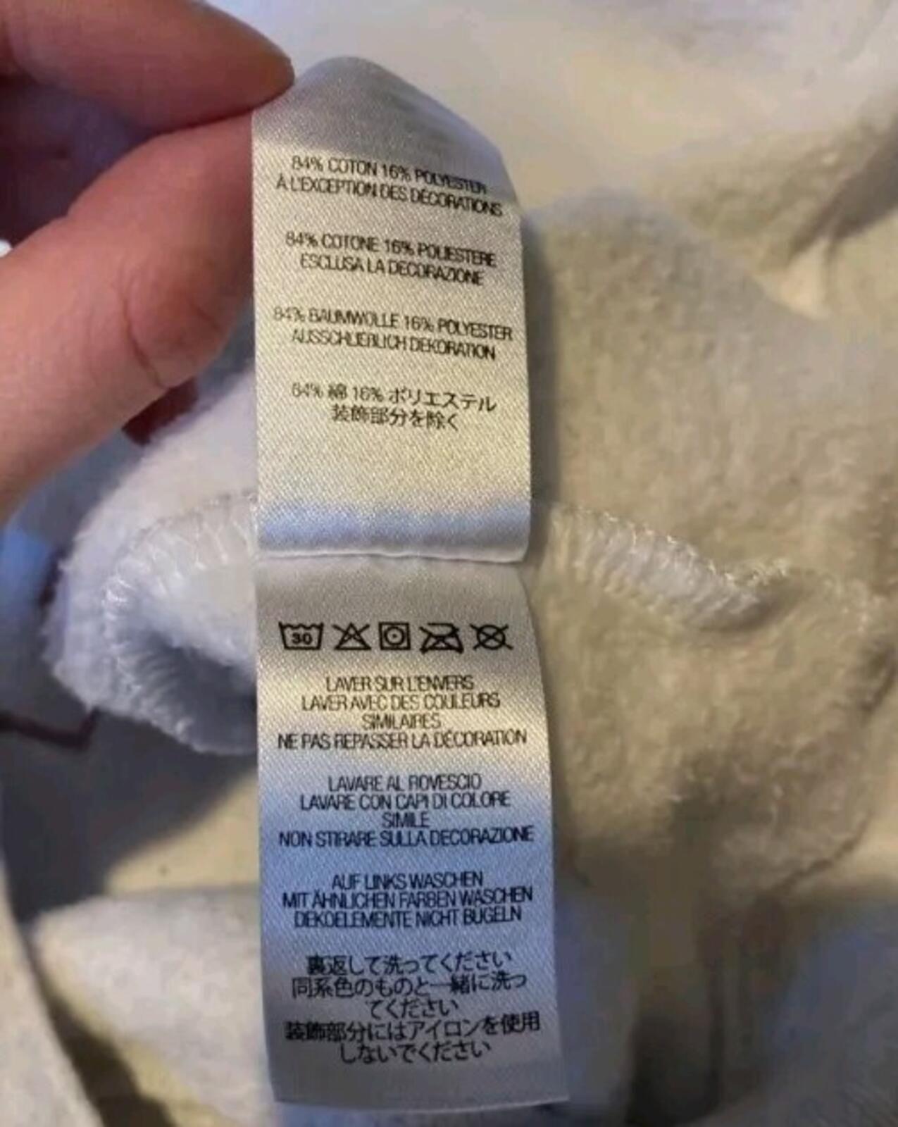 SS22 Supreme Team Chenille Hooded Sweatshirt Size M Medium Ash Grey hoodie