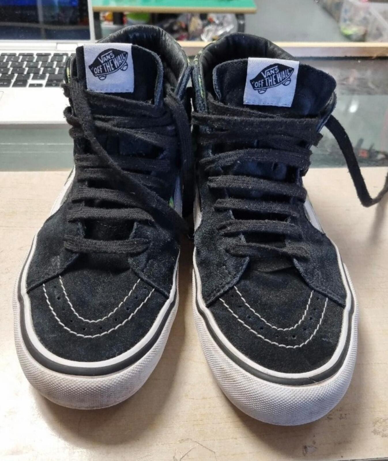 SS18 Supreme Vans Skull Pile Sk8-Hi Trainers Size UK 7 US 8 EUR 40.5
