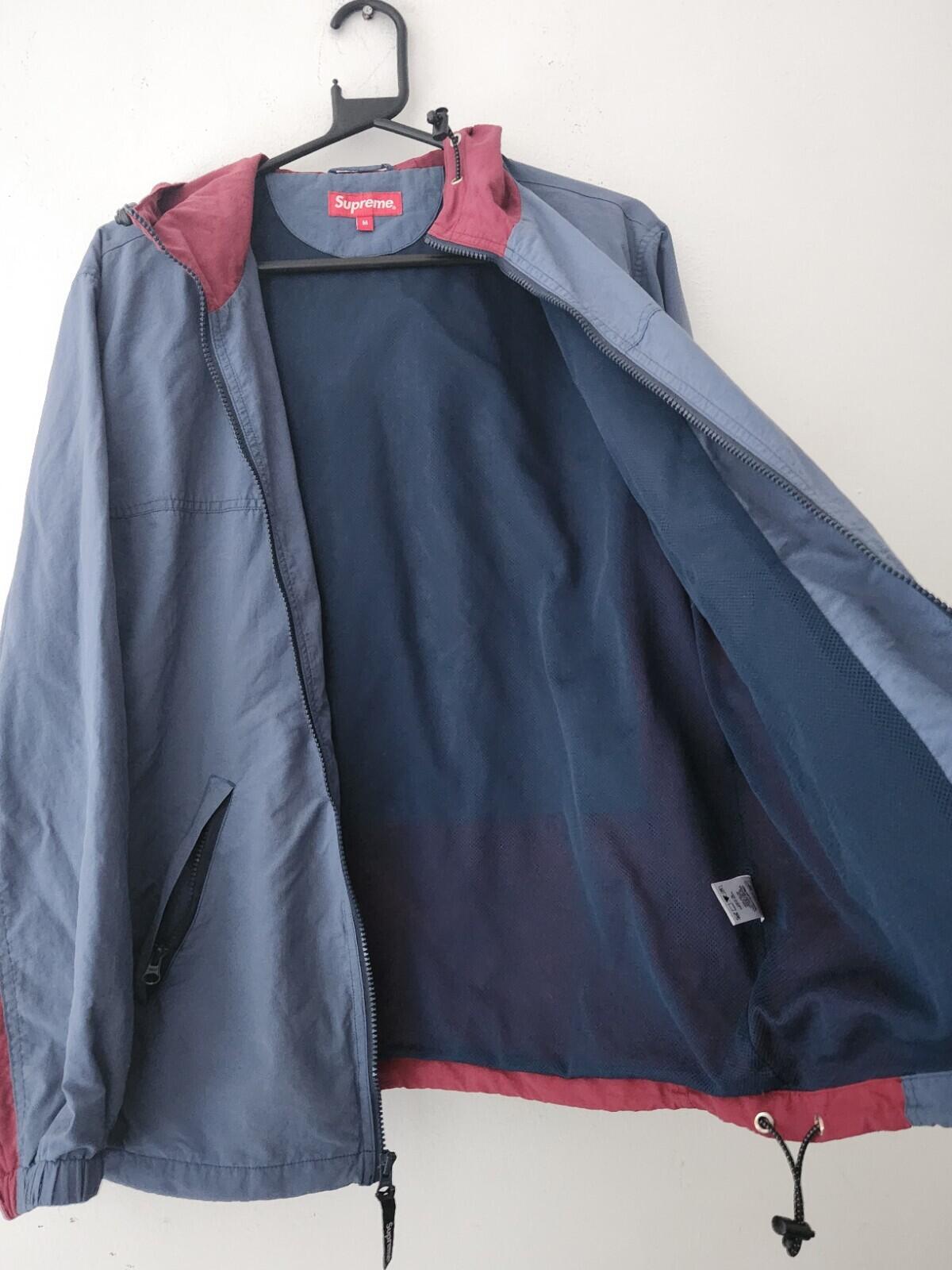 HW18 Supreme 2-Tone Zip Up Jacket M mittel Navy Wasserabweisend Reflektierend
