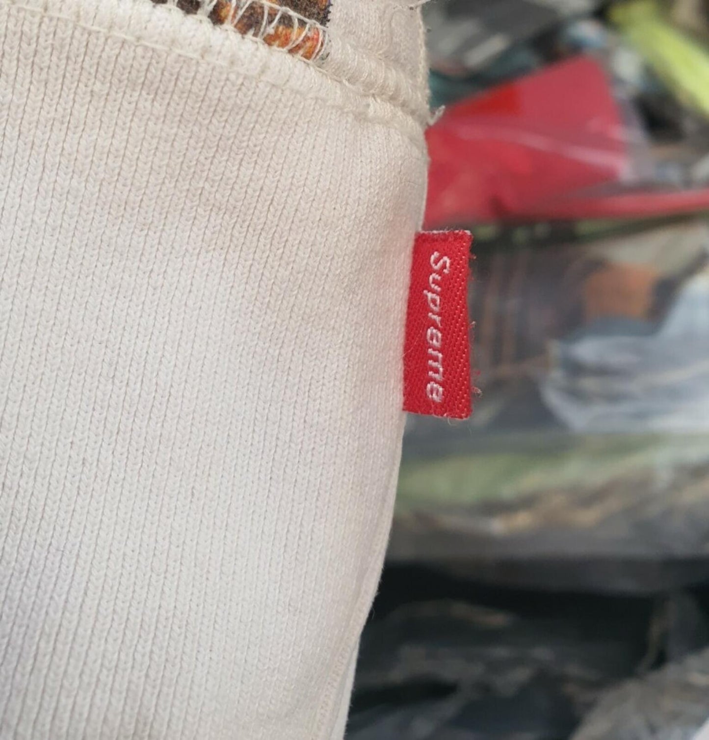 SS17 Supreme Thrills Hooded Sweatshirt White Size M