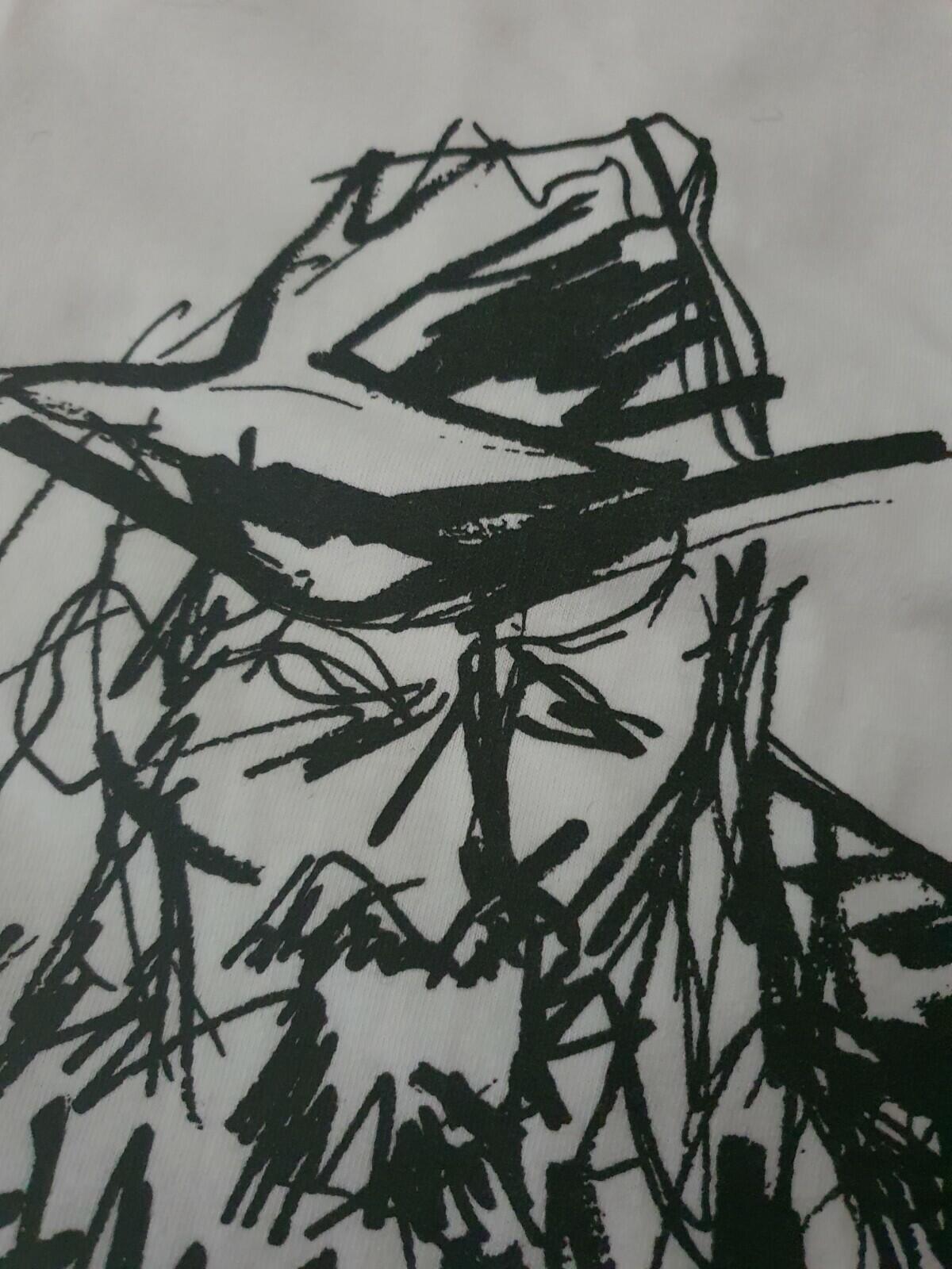 FW20 Supreme Yohji Yamamoto Portrait tee white T-shirt M medium YuukaAsakura