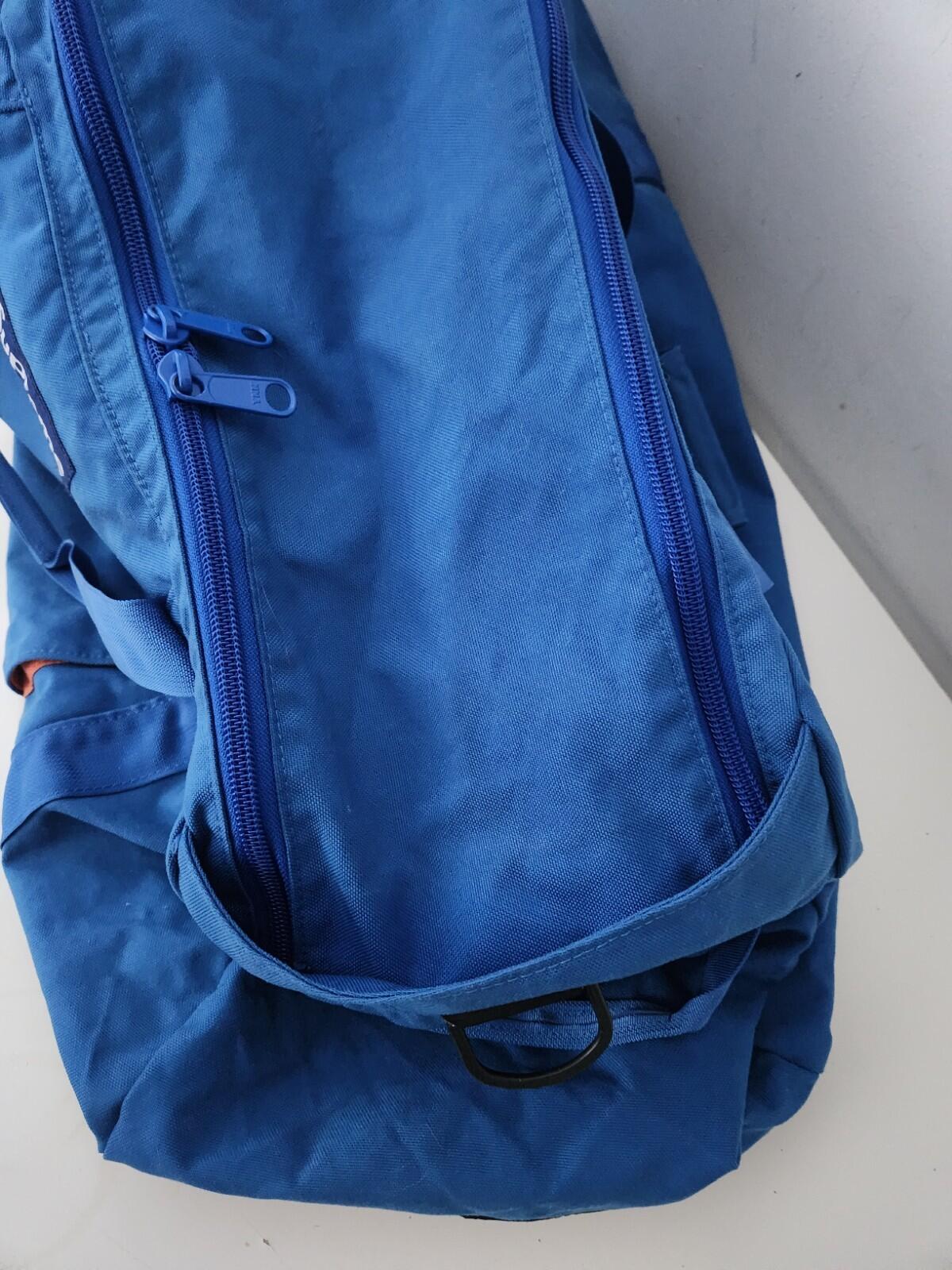 FW04 Supreme 40 Thieves XD Duffle Bag Blue Duffel Vintage 2004 Made In U.S.A