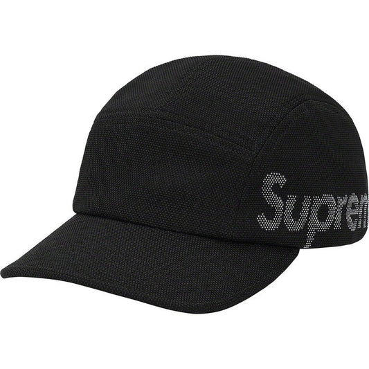 Gorra tipo jockey Jacquard Pique de Supreme SS21 negra