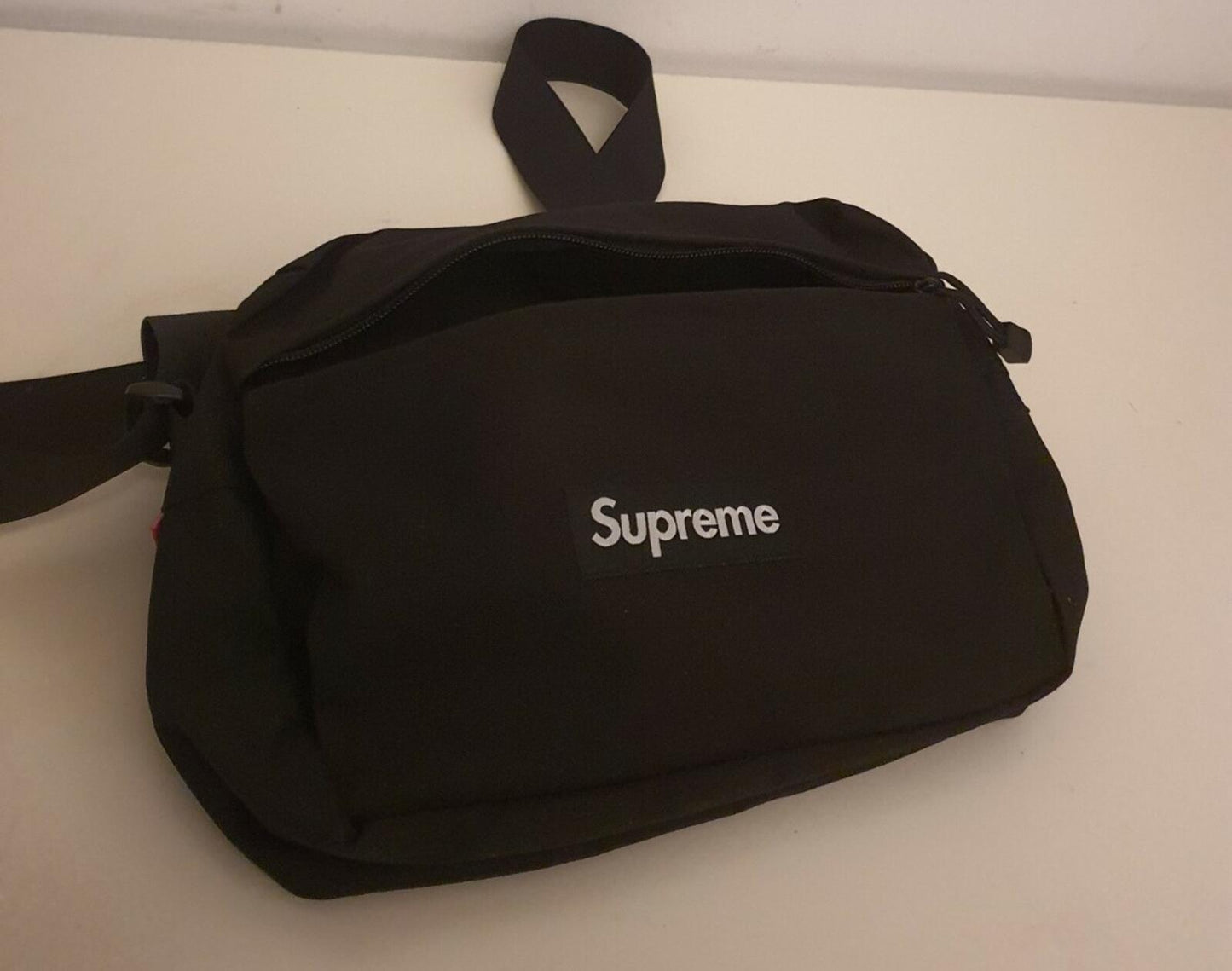 SS11 Supreme Shoulder Messanger Bag Black