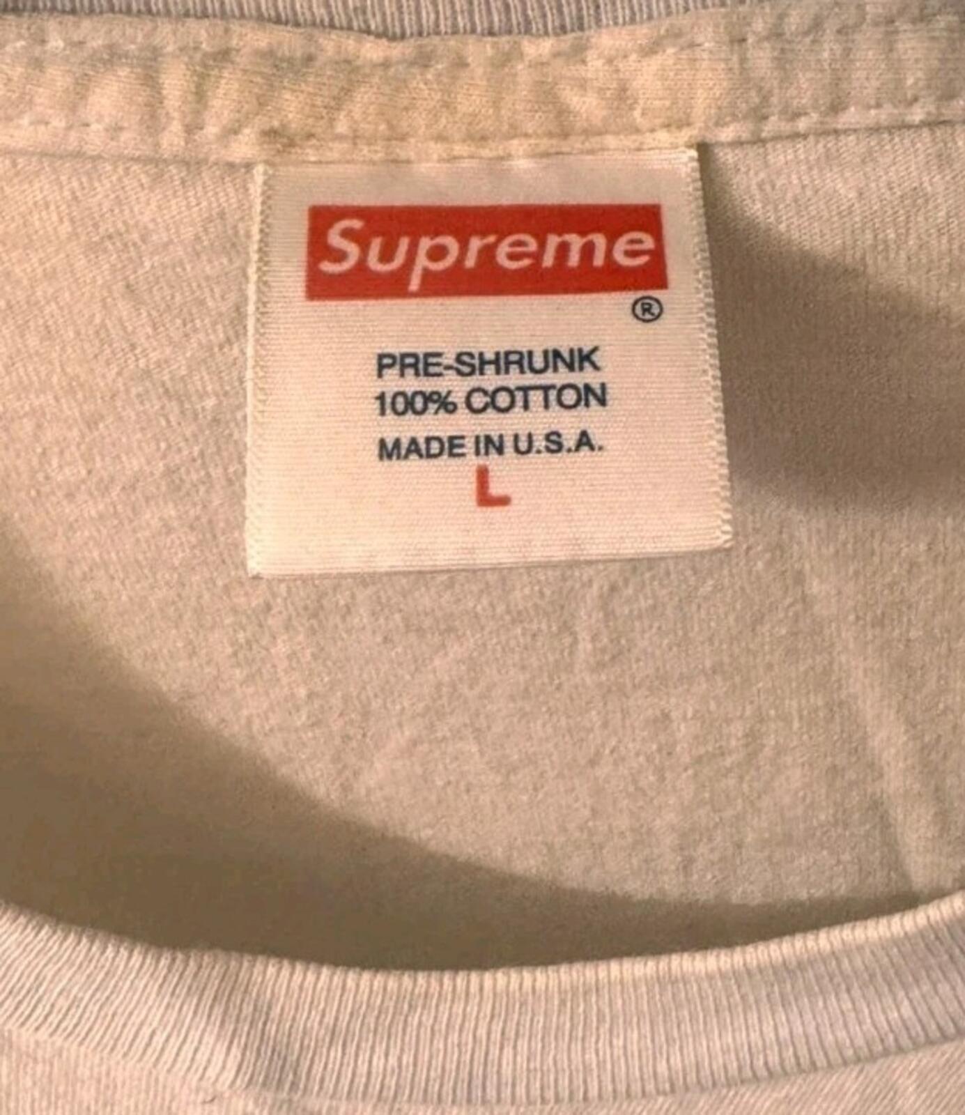 SS10 Supreme Morton Salt Tee Rare White size L
