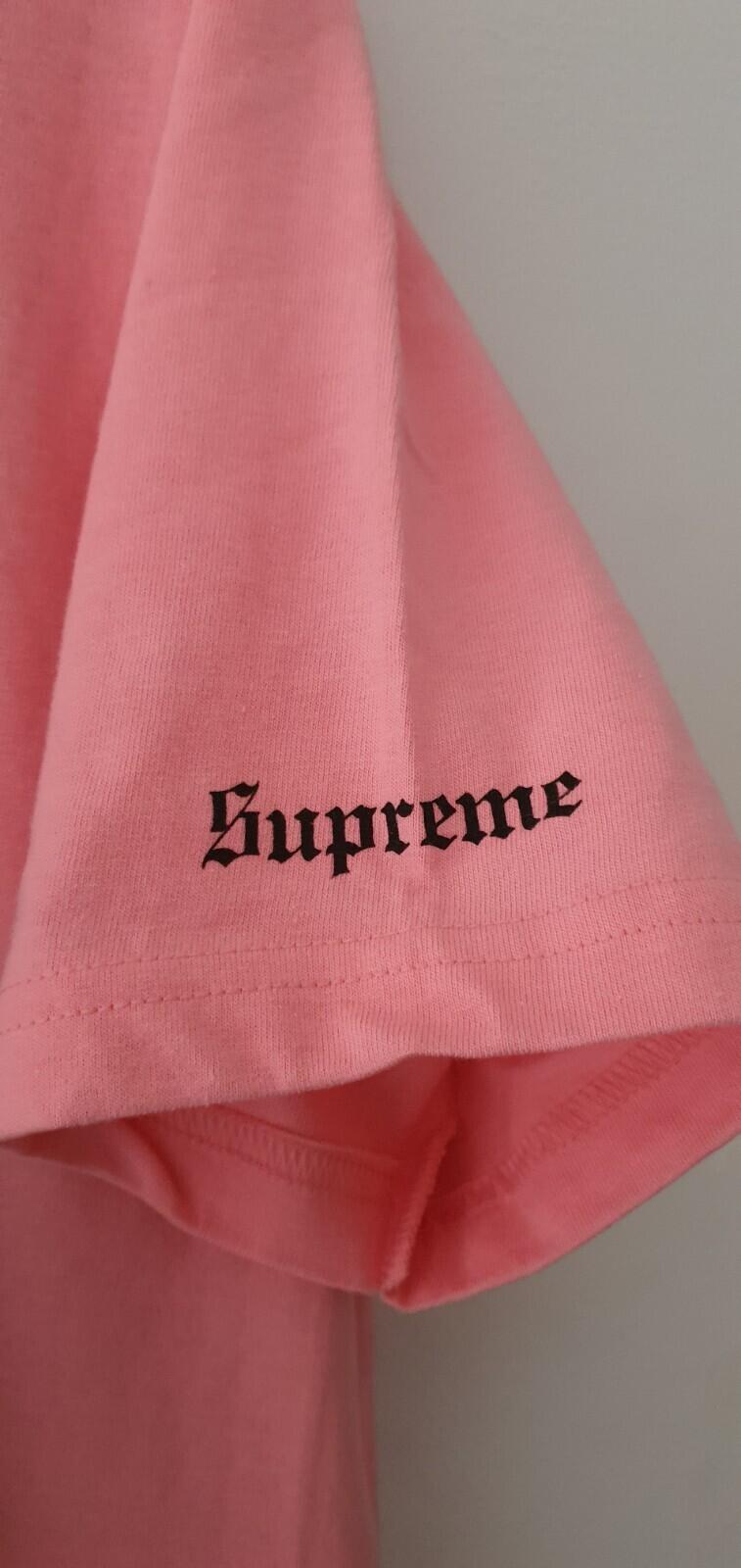 SS17 Supreme Vampirella tee size L large bright coral t-shirt pink