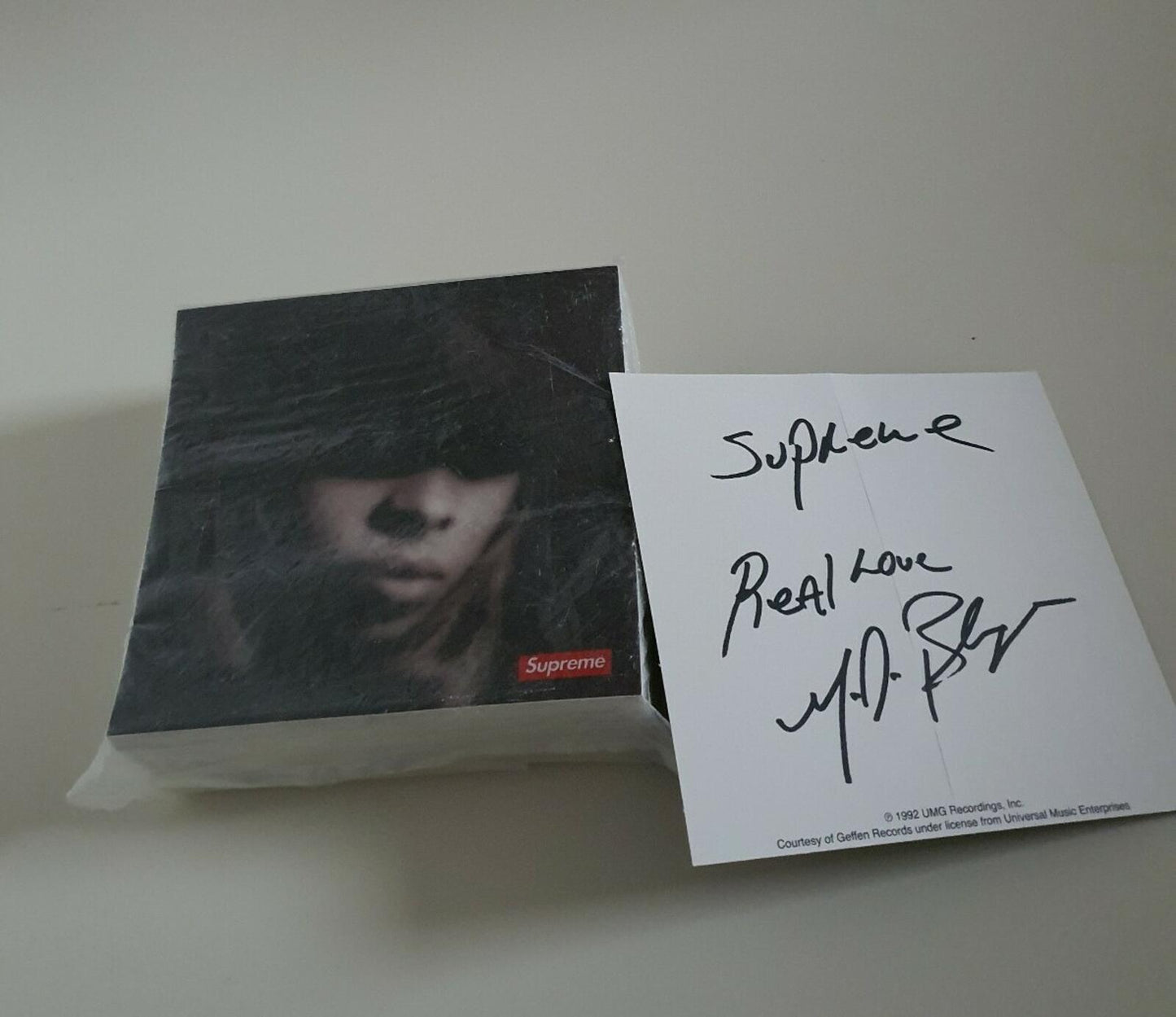 100 FW19 Supreme Mary J. Blige stickers (1x brick) 100% authentic