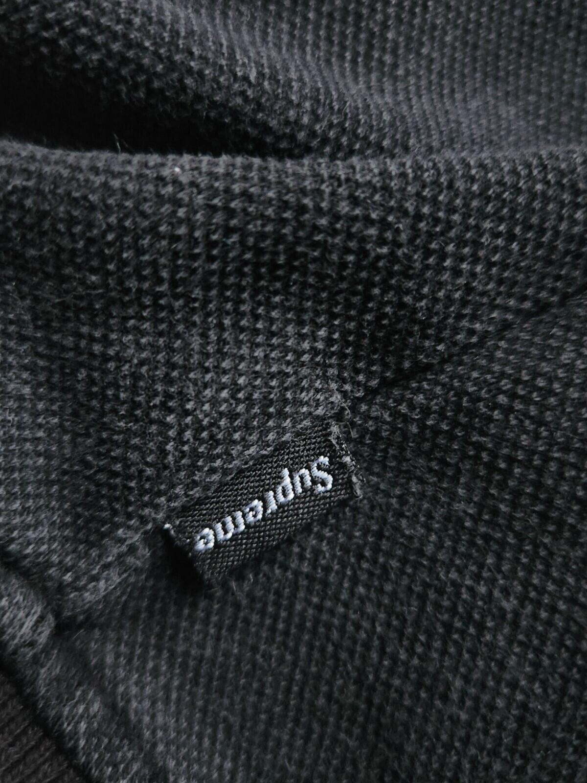 SS10 Supreme Court Zip-Up Sweatjacke M Medium Vintage 2010 Vintage Schwarz
