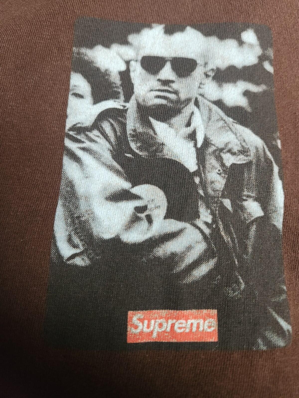 SS14 Supreme Taxi Driver Tee S small brown T-shirt Robert De Niro Vintage 2014