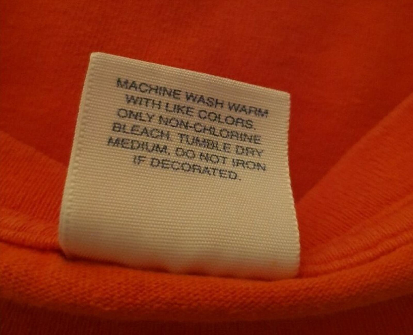 SS01 Supreme Skull and Swords Tee Orange Size M