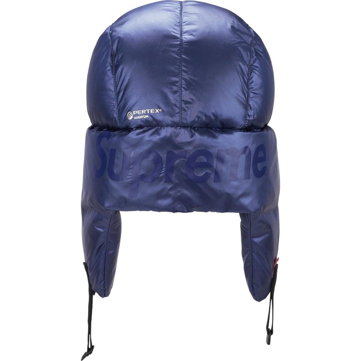 FW23 Supreme Featherweight Trooper Navy Winter Hat M/L Water Resistant Pertex