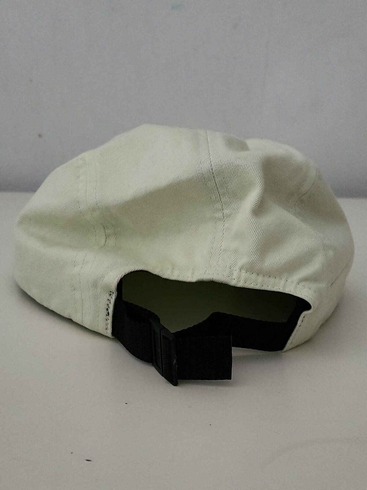 Gorra tipo campamento Supreme Side Zip FW17 lima pálido
