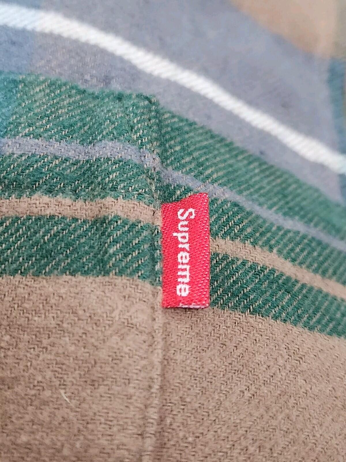 SS20 Supreme x Daniel Johnston plaid shirt Tan M Medium I KNOW SUPREME flannel