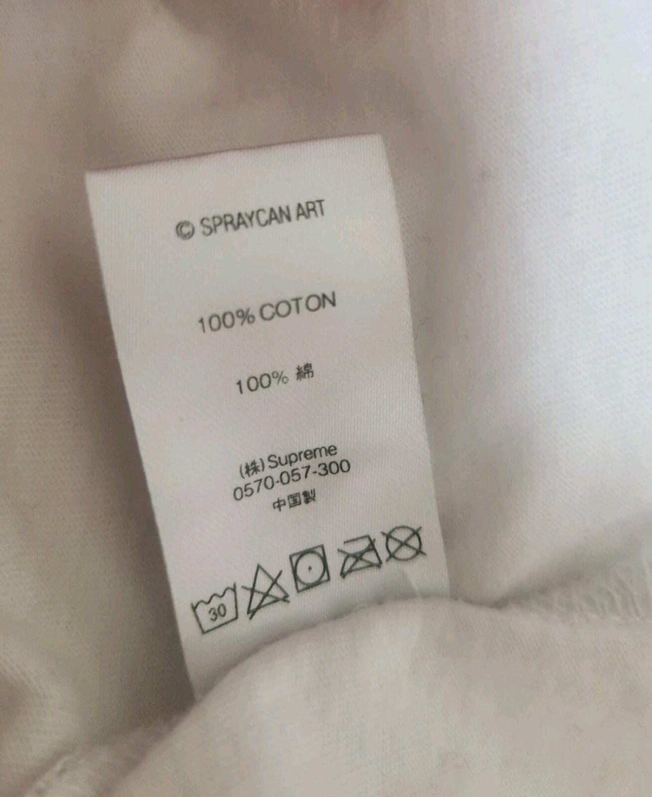 SS18 Supreme Lion Raglan Baseball Top XL Tee
