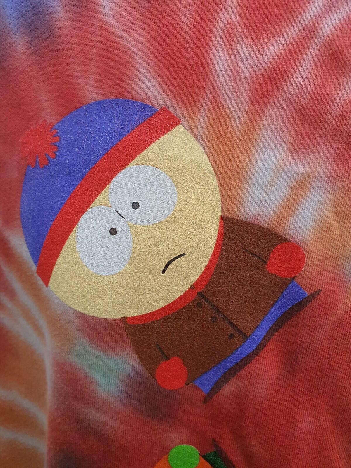 2017 HUF x South Park Tie Dye Tee Size M