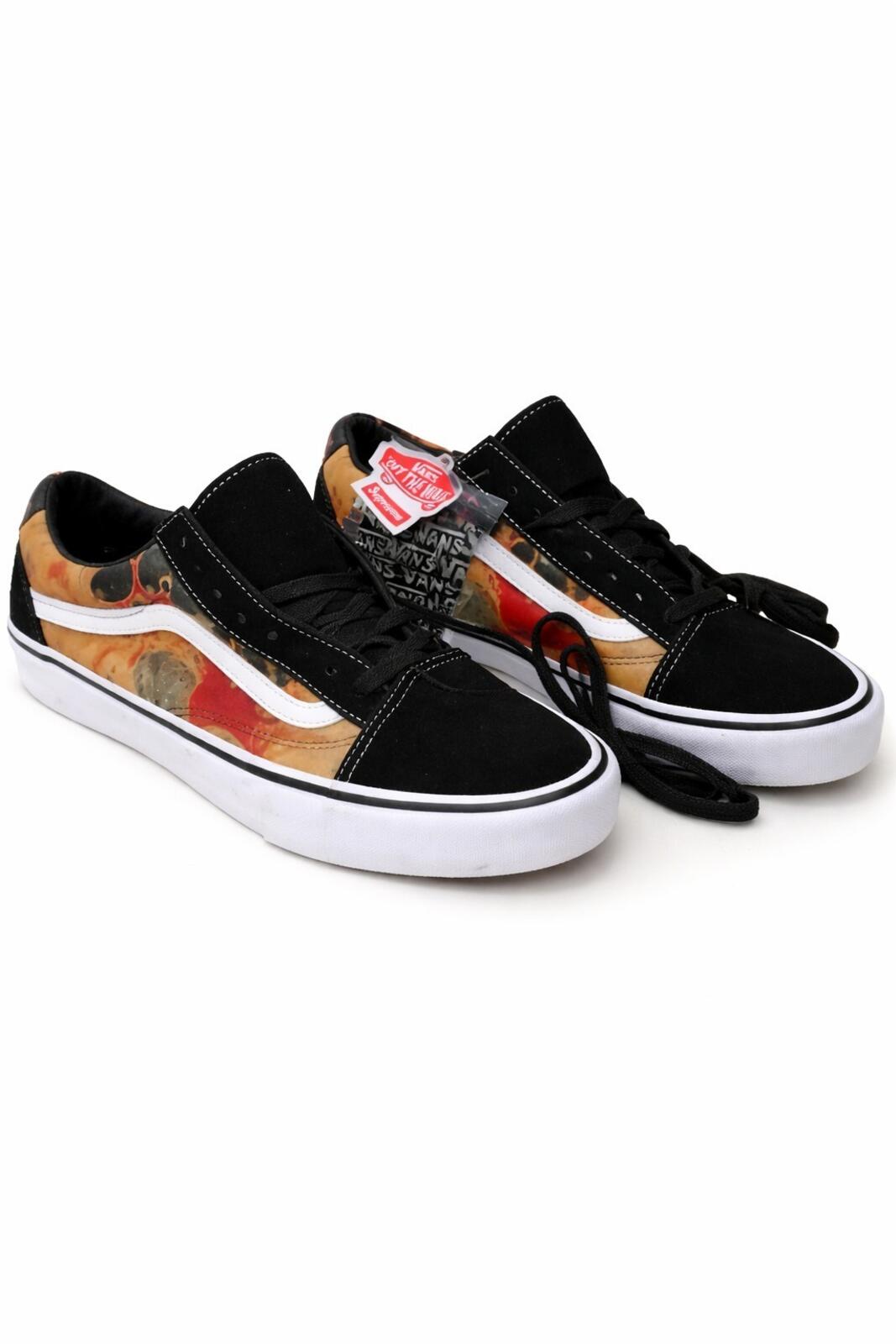 FW17 Supreme Vans Old Andres Serano Skool Blood and Semen II UK 10 US 11 EU 44.5