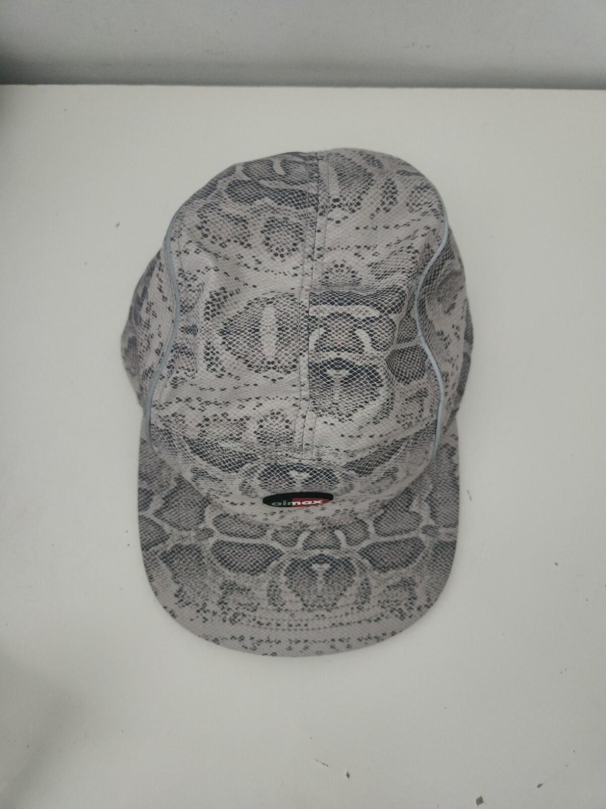 SS16 Supreme x Nike Air Max running hat snakeskin cap 3M reflective