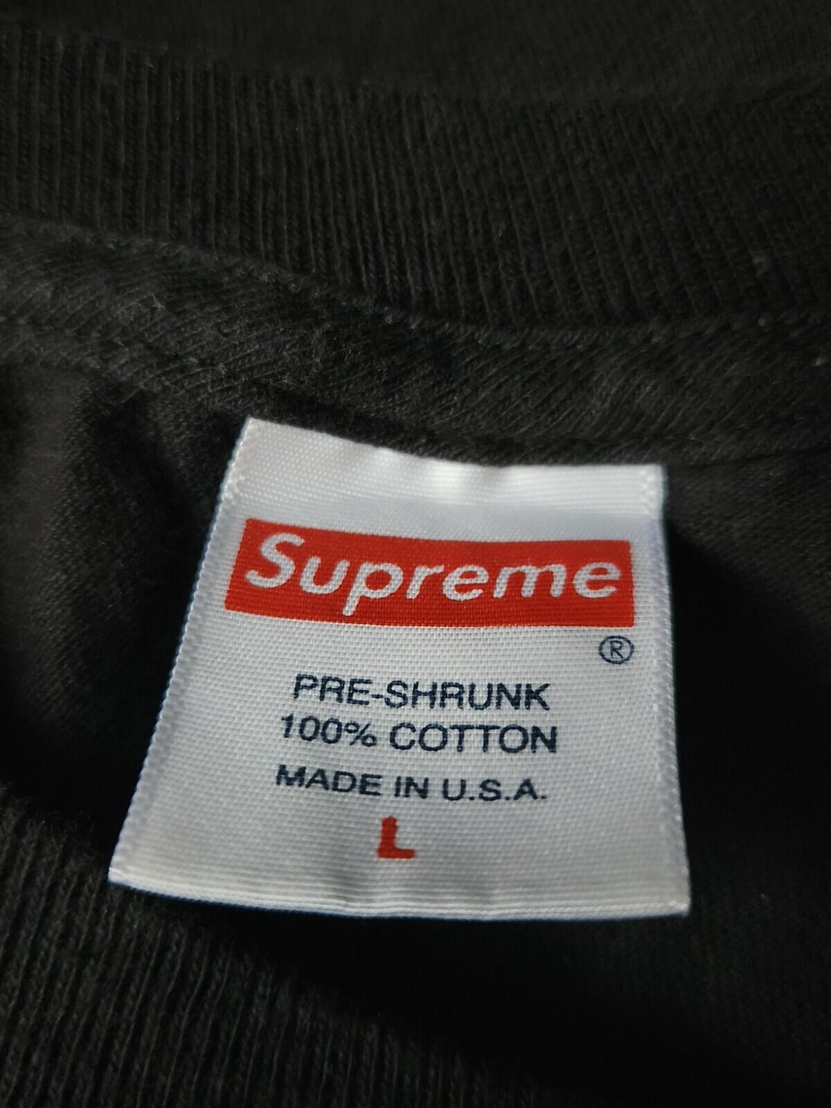 SS21 Supreme Toy Pile Tee size L Large Black T-shirt big logo