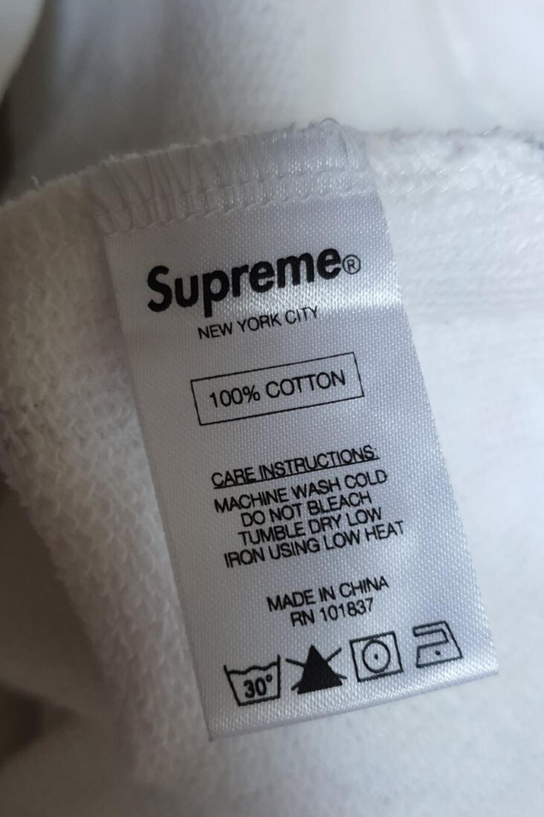 SS16 Supreme Gonz Butterfly Hooded Sweatshirt White Size S Mark Gonzales Gonz