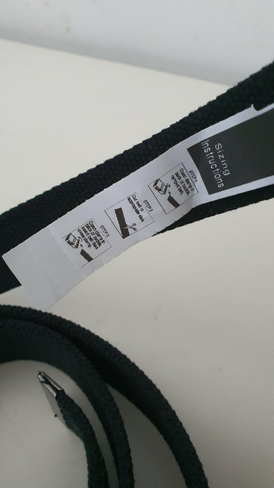 SS22 Supreme ® / Dickies ® Stripe Webbing Belt black New