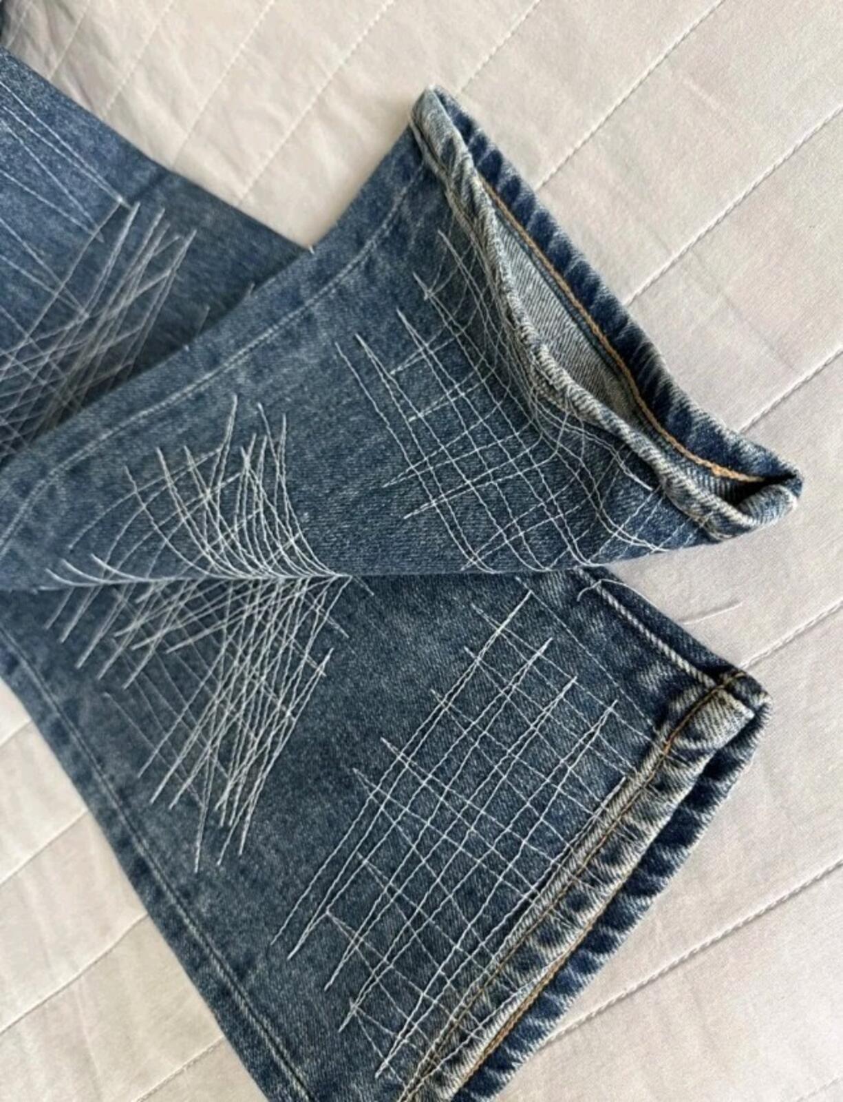 LEVIS Made & Crafted 511 Jeans Slim Cortado Dark Wash Size W34 L32