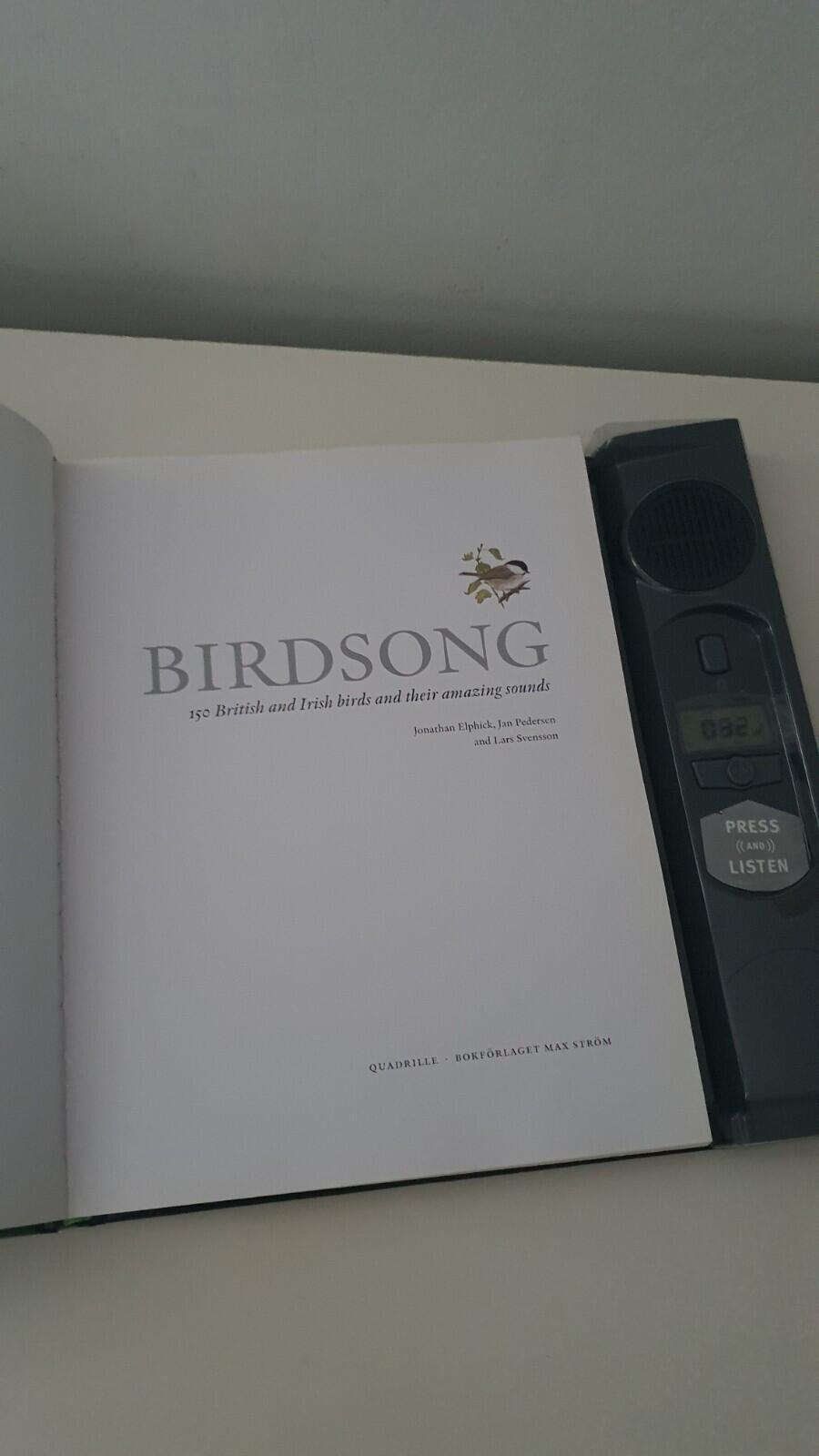 Birdsong: 150 British and Irish birds and their amazing sounds Book