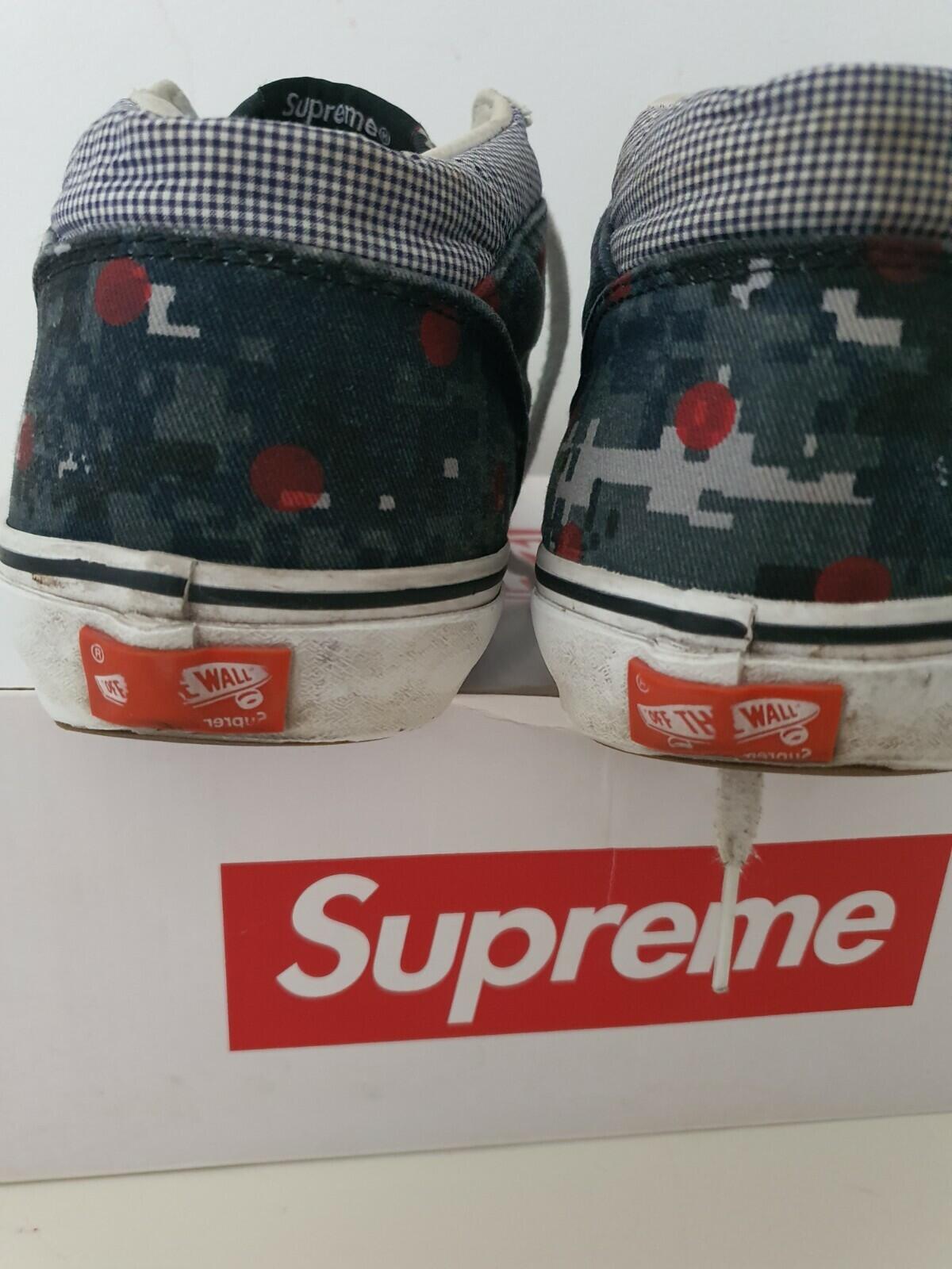 SS13 Supreme Vans x CDG Shirt Half Cab Pro US 9 UK 8 EUR 42 digi camo Trainers