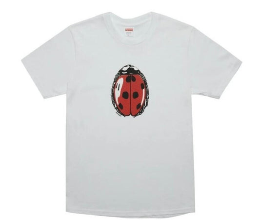 FW18 Supreme Ladybug Tee Blanca Talla L